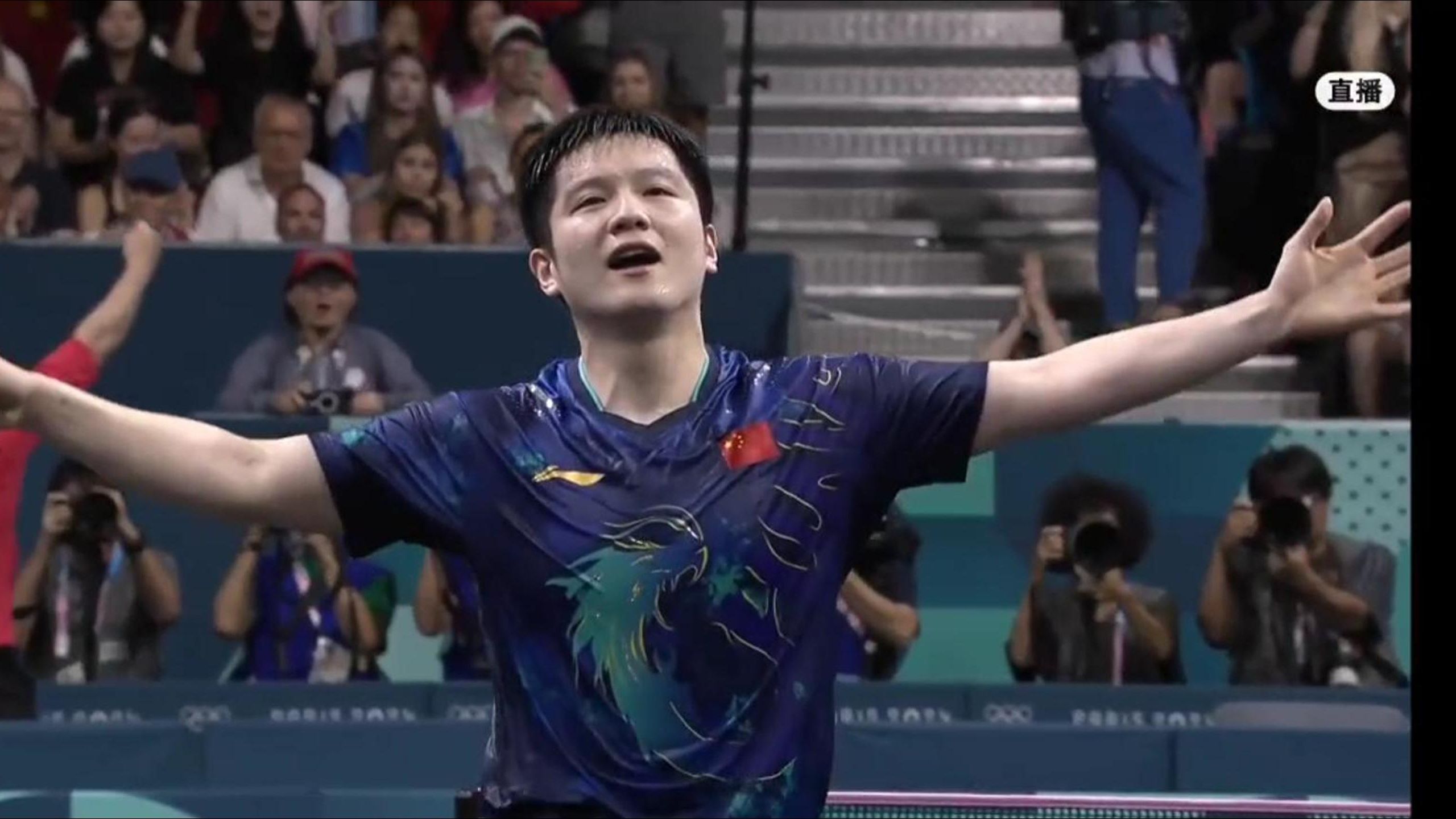 中国乒乓球队爆冷英国乒乓球队，张本智和惊艳世界的简单介绍