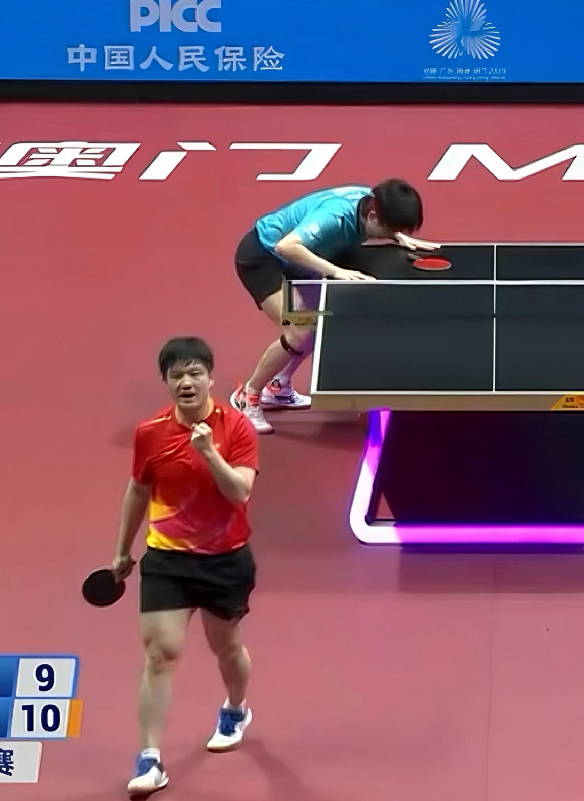 关于英格兰队力克韩国队，樊振东关键制胜的信息